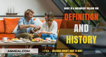 Breakfast Pillow: Unveiling Its Definition, History, and Purpose in Bedding
