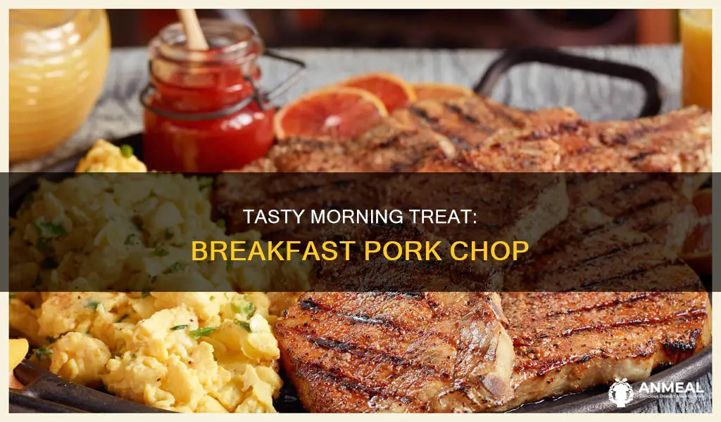 what is a breakfast pork chop