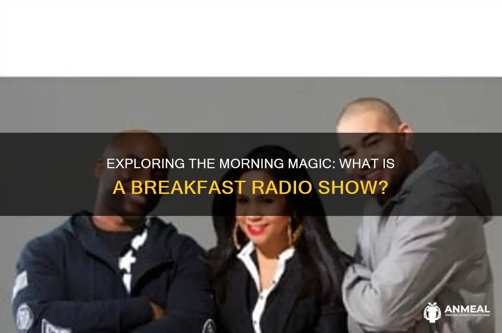 what is a breakfast radio show