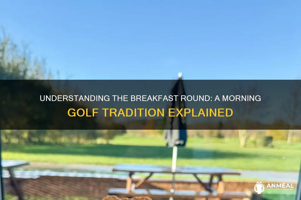 what is a breakfast round