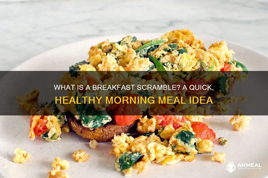 what is a breakfast scramble