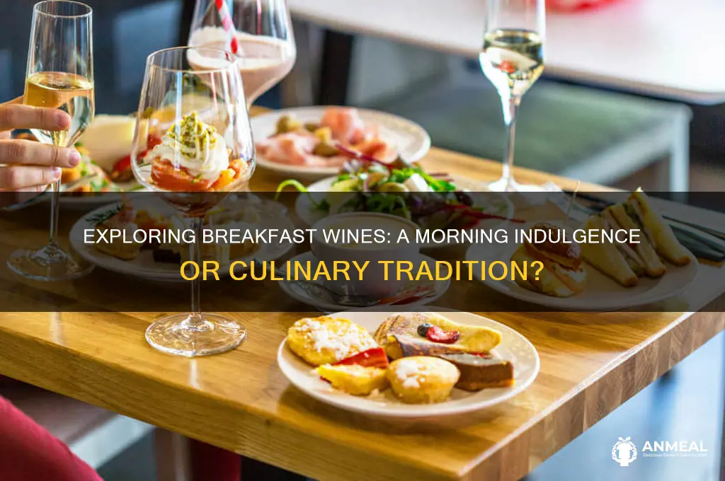 what is a breakfast wine