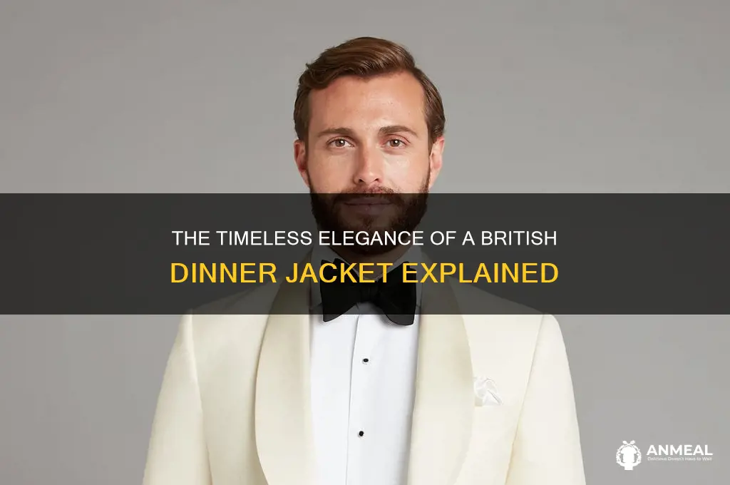 what is a british dinner jacket