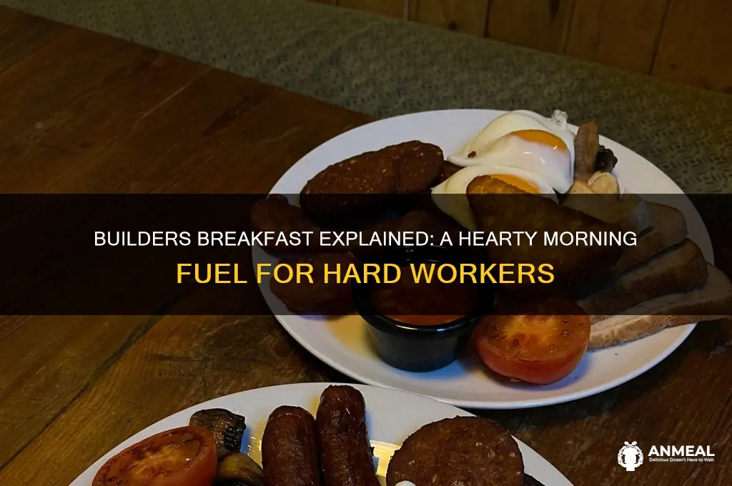 what is a builders breakfast