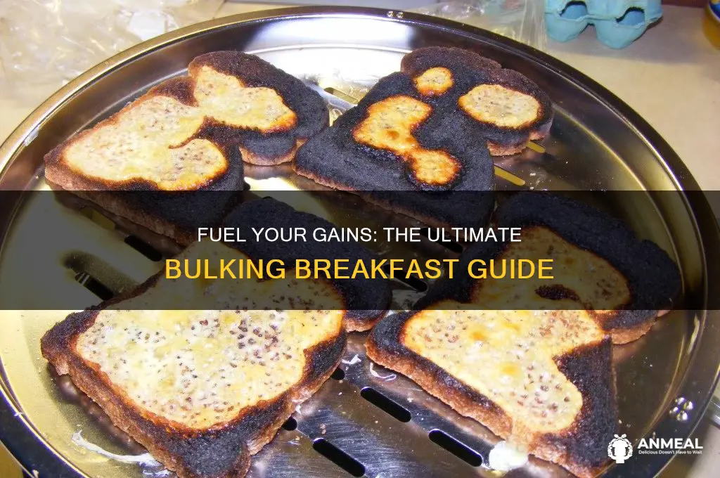 what is a bulking breakfast