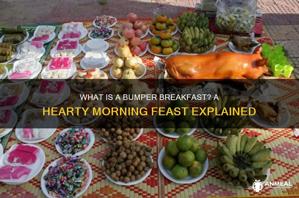 what is a bumper breakfast