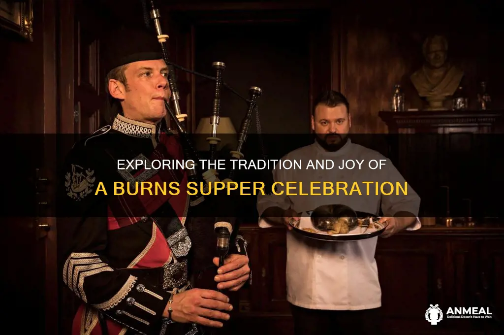 what is a burns dinner