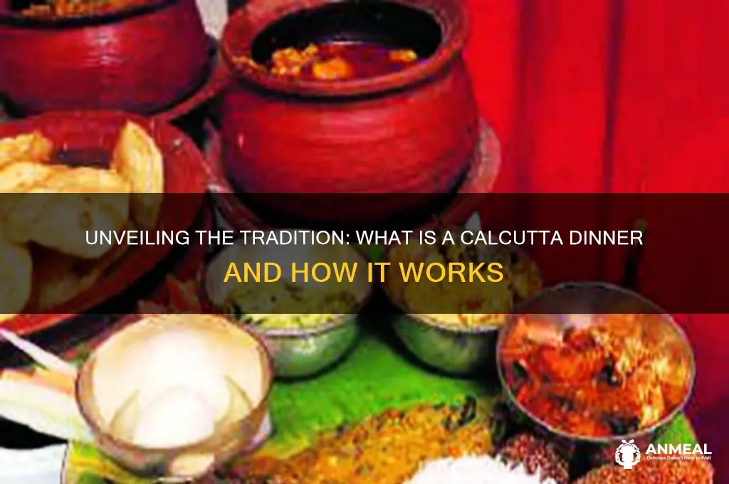 what is a calcutta dinner