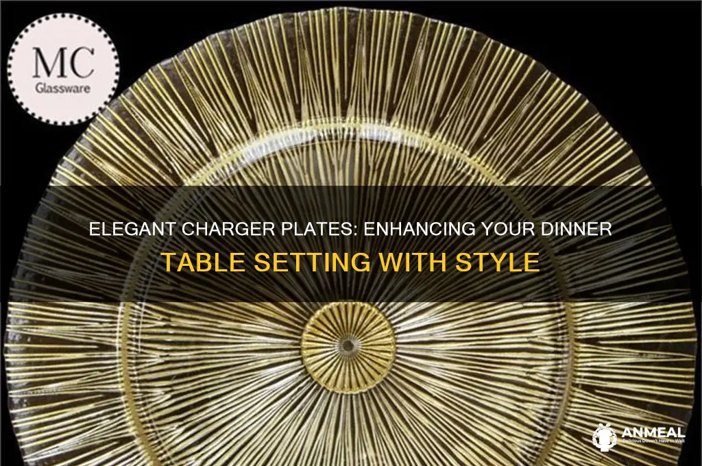 what is a charger for a dinner table