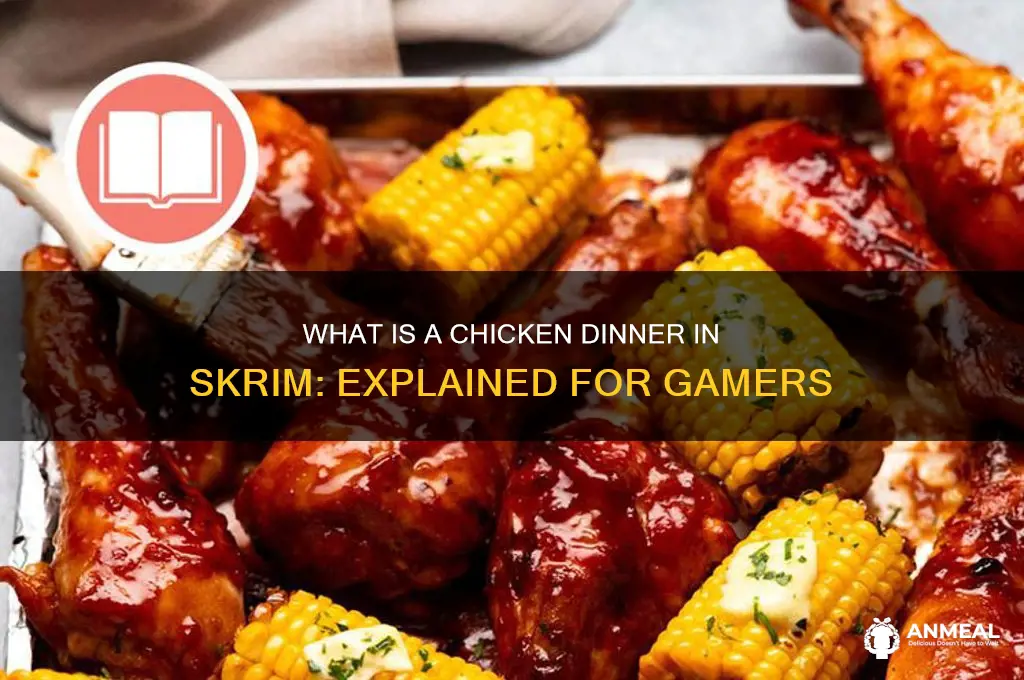 what is a chicken dinner skrim