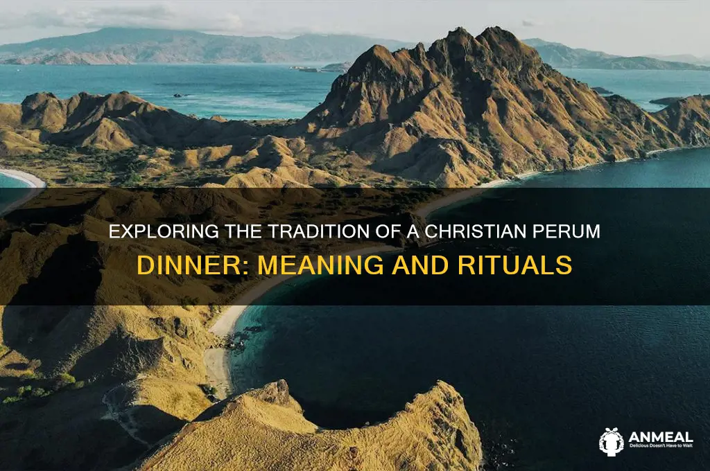 what is a christin perum dinner