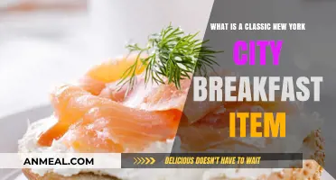 Bagels, Lox, and Cream Cheese: The Quintessential NYC Breakfast