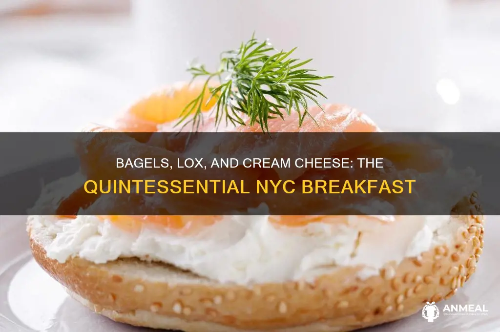 what is a classic new york city breakfast item