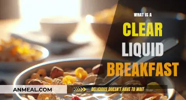 Clear Liquid Breakfast: A Refreshing Morning Boost Explained