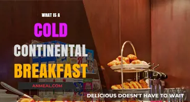 Exploring the Simplicity of a Cold Continental Breakfast