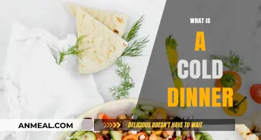 Exploring the Concept of a Cold Dinner: A Refreshing Culinary Trend