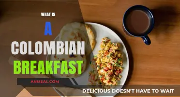 Discover the Delicious Flavors of a Traditional Colombian Breakfast