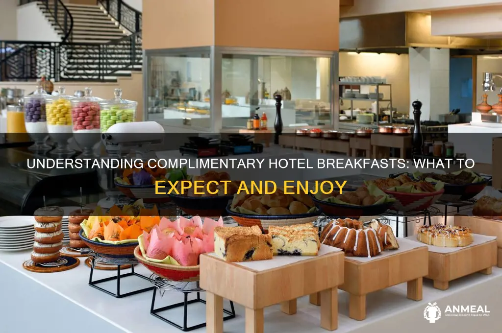 what is a complimentary breakfast at a hotel