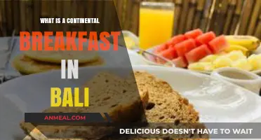 Exploring Bali's Continental Breakfast: A Tropical Twist on Morning Classics