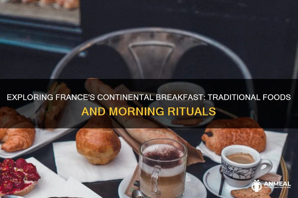 what is a continental breakfast in france