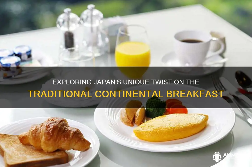 what is a continental breakfast in japan
