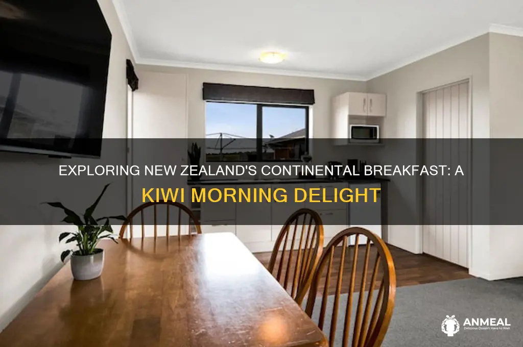 what is a continental breakfast in new zealand