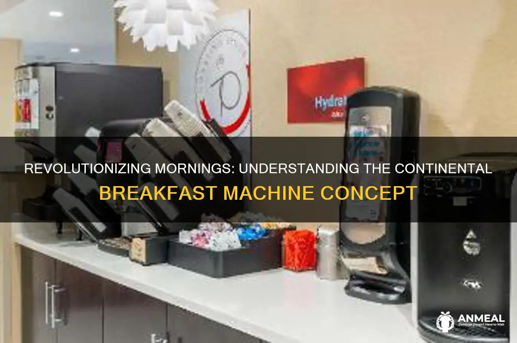 what is a continental breakfast machine