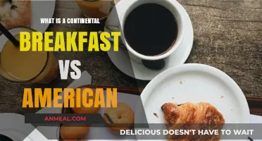 Continental vs. American Breakfast: Key Differences and What's Included