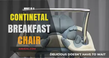 Understanding the Unique Design and Purpose of a Continental Breakfast Chair