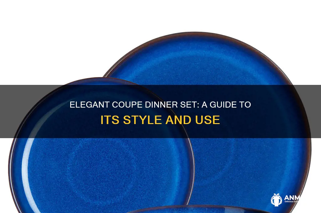 what is a coupe dinner set