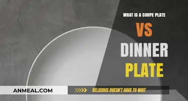 Coupe Plate vs Dinner Plate: Understanding the Key Differences