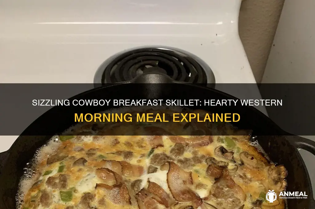 what is a cowboy breakfast skillet