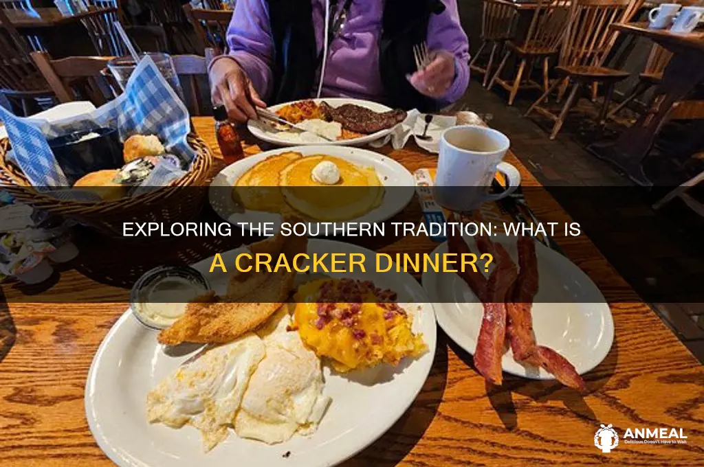 what is a cracker dinner