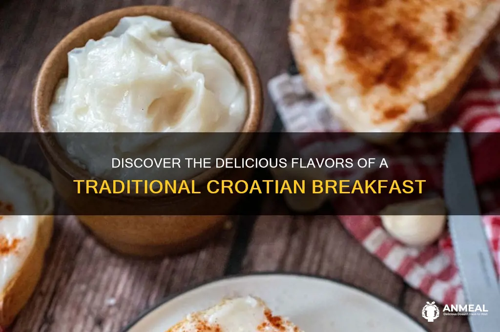 what is a croatian breakfast
