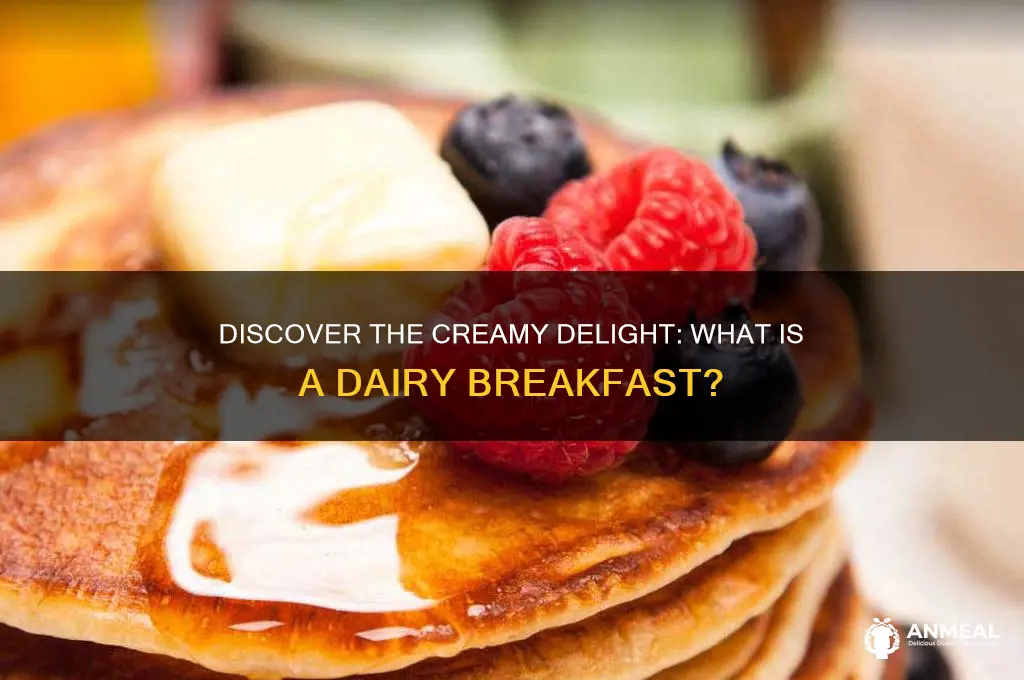 what is a dairy breakfast