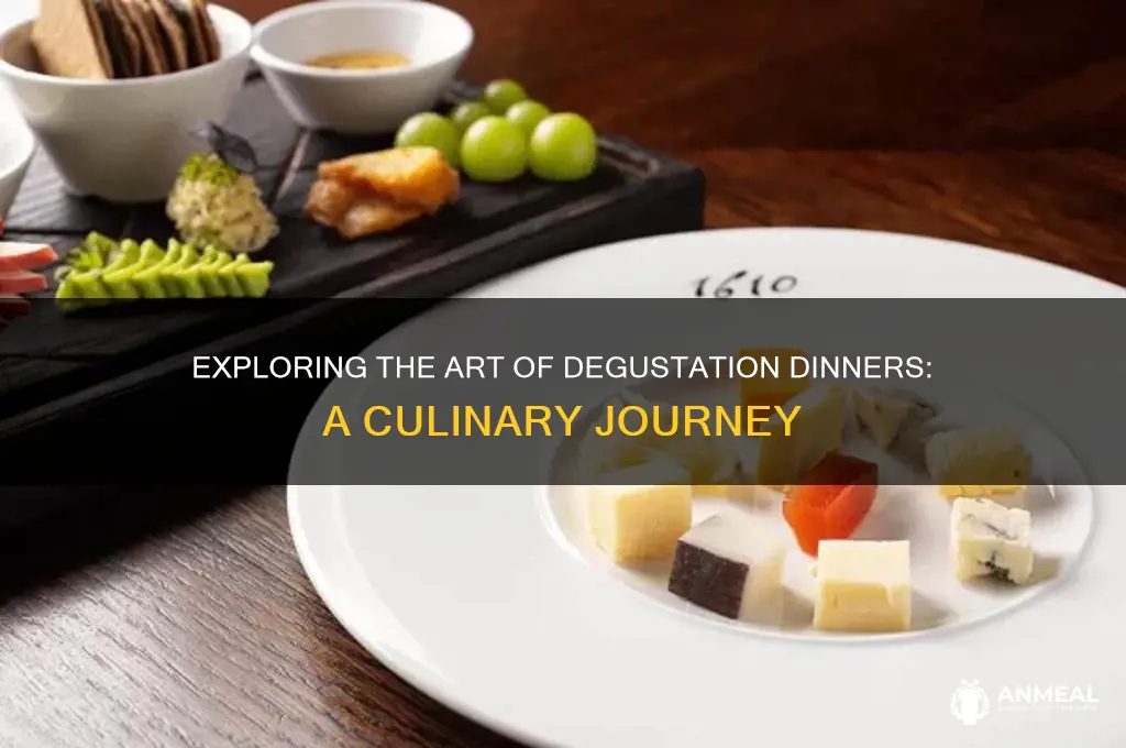 what is a degustation dinner