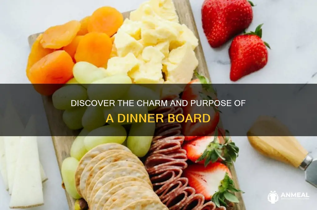 what is a dinner baord