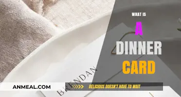 Understanding the Purpose and Elegance of a Dinner Card