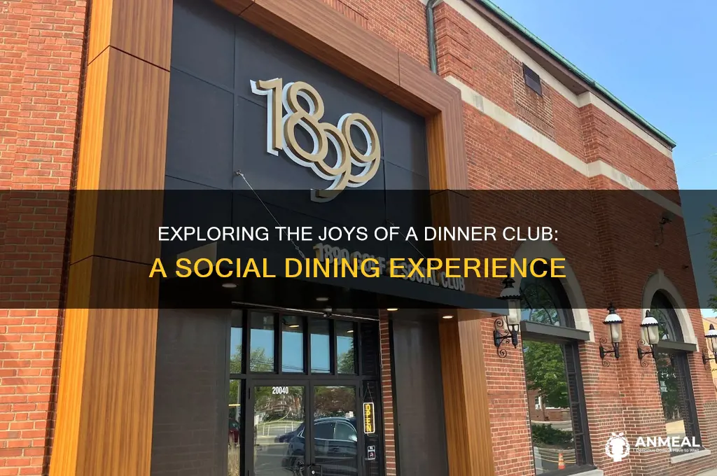 what is a dinner club
