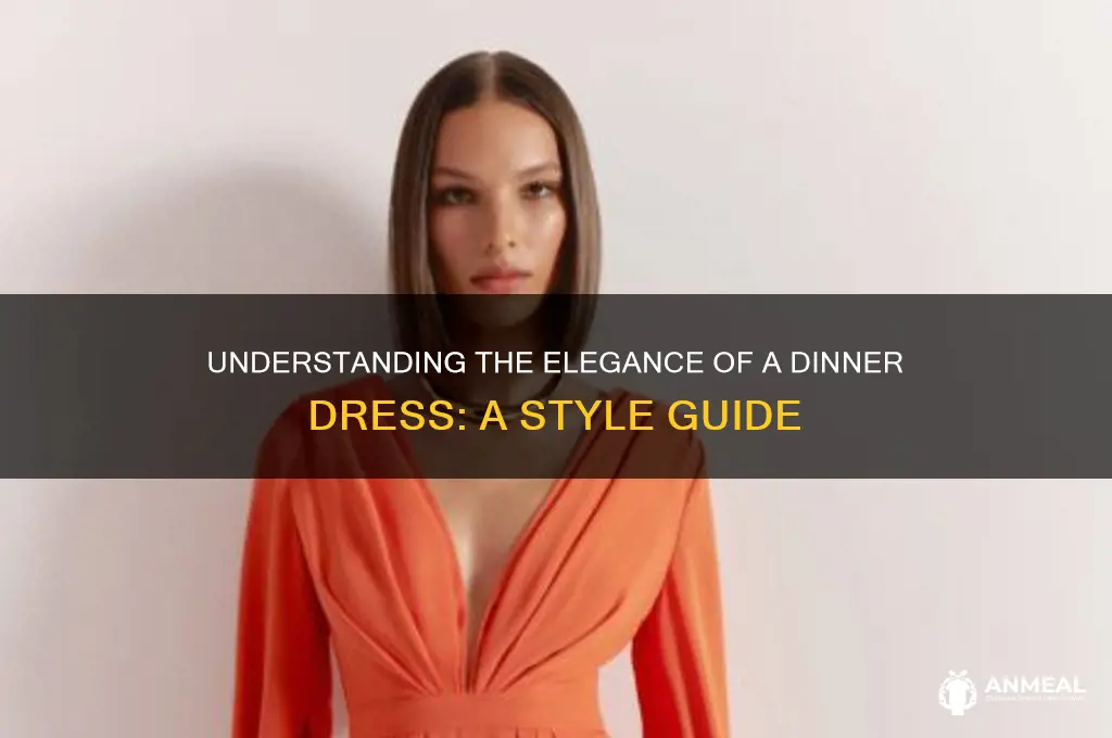 what is a dinner dress