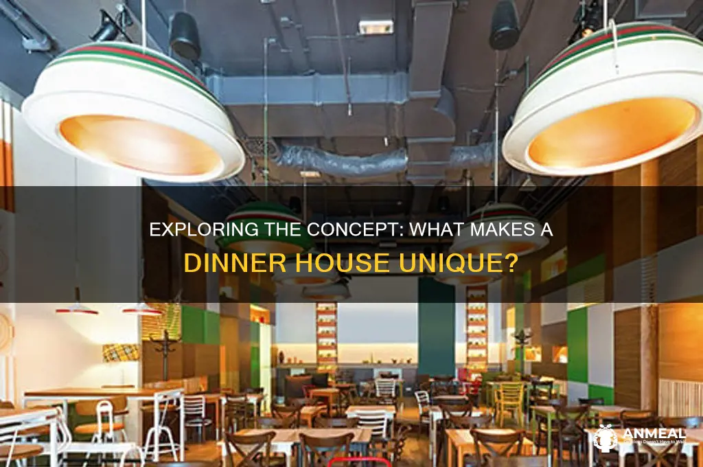 what is a dinner house
