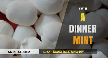 Unveiling the Sweet Secret: What is a Dinner Mint?