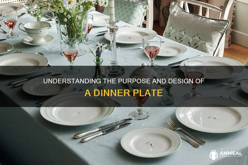what is a dinner plate