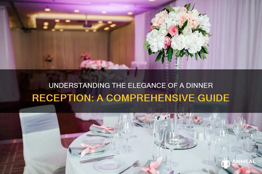what is a dinner reception