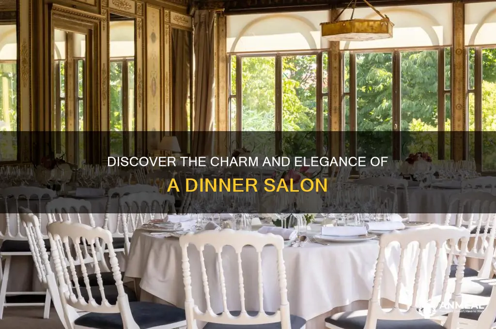 what is a dinner salon