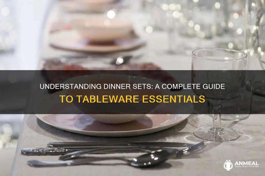 what is a dinner set
