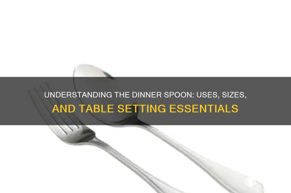 what is a dinner spoon