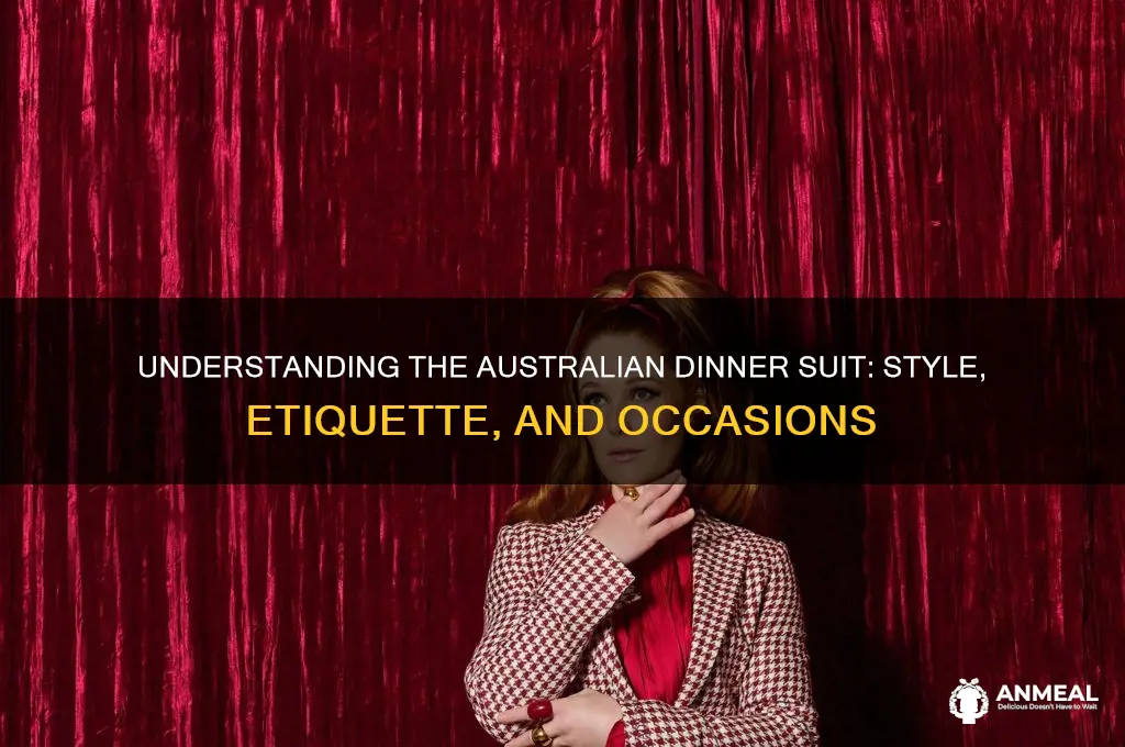 what is a dinner suit in australia