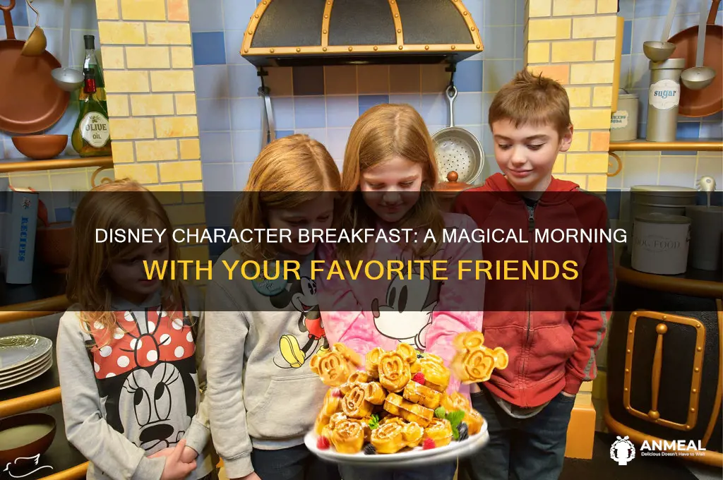 what is a disney character breakfast
