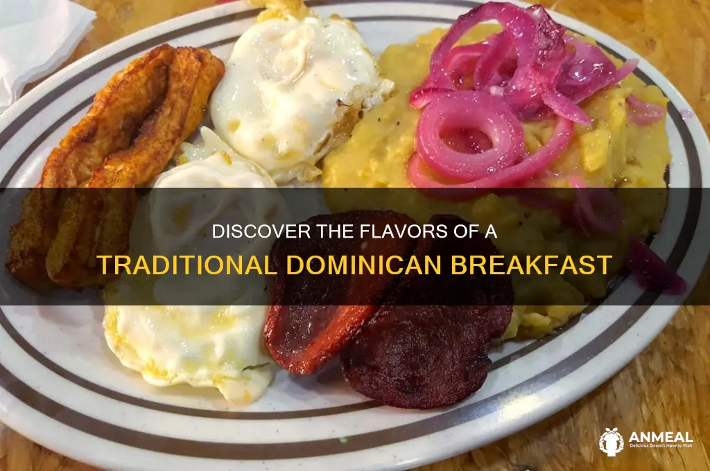 what is a dominican breakfast
